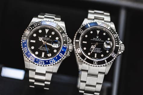 rolex submariner gmt master 2 unterschied|submariner batman.